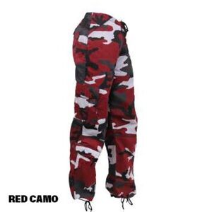 Nwt Red Camo Rothco Ladies Colored Camo Pants